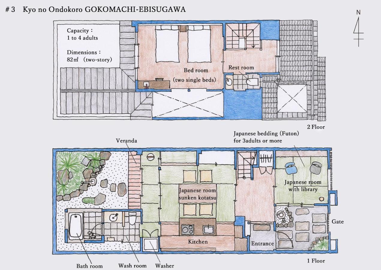 Kyo No Ondokoro Gokomachi Ebisugawa #3 Kyoto Ngoại thất bức ảnh